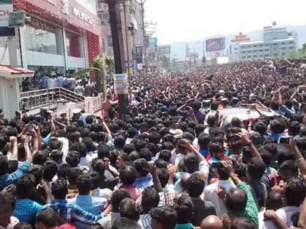 The reason for Salem traffic jam was Nayanthara...