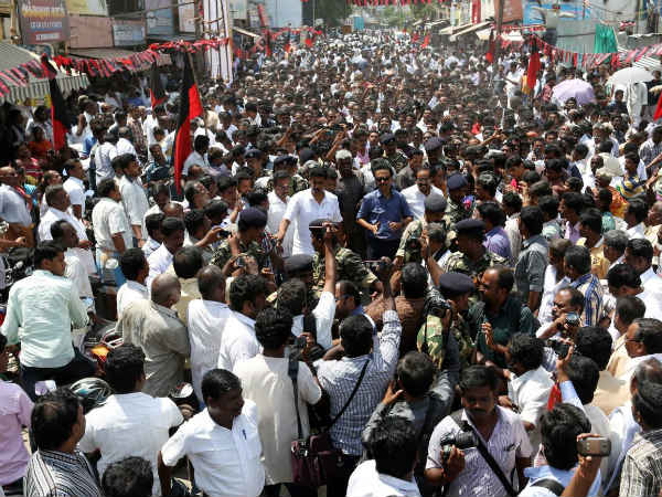 தென்னரசுவிற்கு மரியாதை