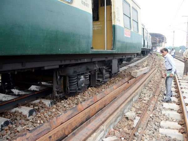 MRTS train derails- no casualties