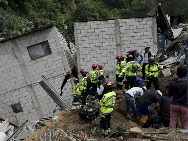 Guatemala landslide; more than 300 died