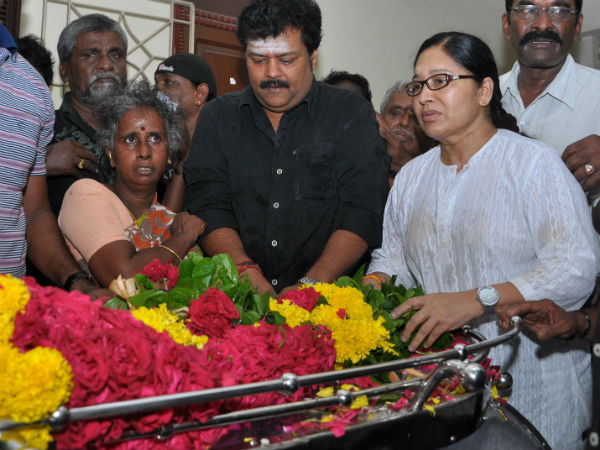 Manorama's funerals today