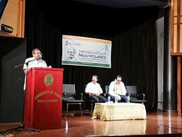 Gandhi Jayanti celebrated in Abu Dhabi