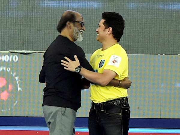 Jaya upset over the importance given to Rajinikanth during the opening of ISL