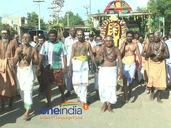 Eripatha Nayanar festival Karur Pasupatheeswars tempel