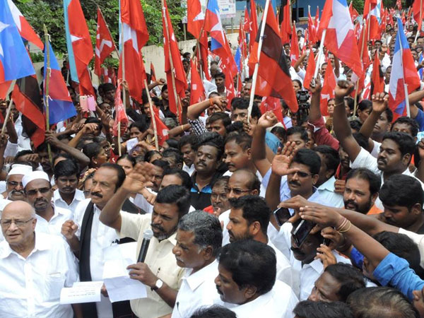 Peoples Welfare movement holds protest