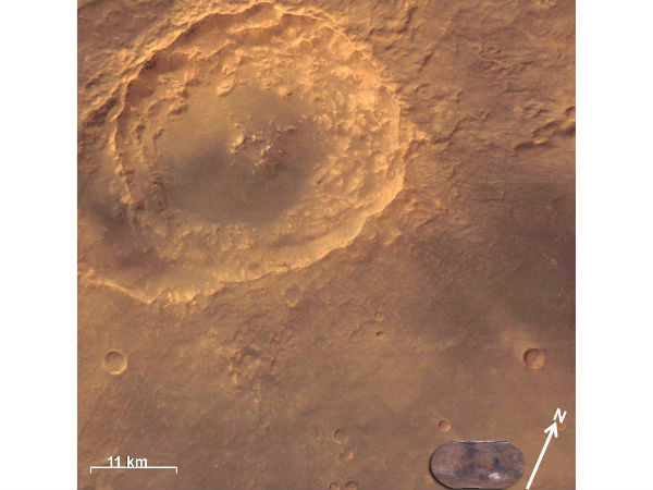 ஹூஜென்ஸ் கிரேட்டர்...