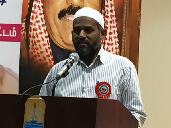 SDPI leader Nizam Mohaideen slams BJP govt. in Kuwait