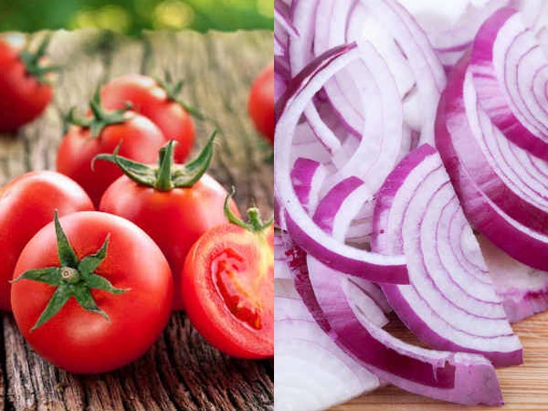 தக்காளி - வெங்காயம் தக்காளி - வெங்காயம்