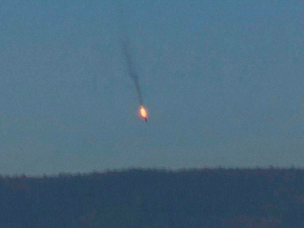 வீழ்த்தப்பட்ட ரஷ்யா விமானம் 