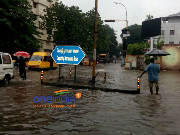 வெள்ளக்காடான சென்னை