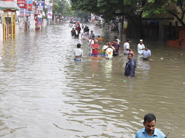 Tonnes of relief materials await to be moved out of INS Rajali Tonnes of relief materials await to be moved out of INS Rajali