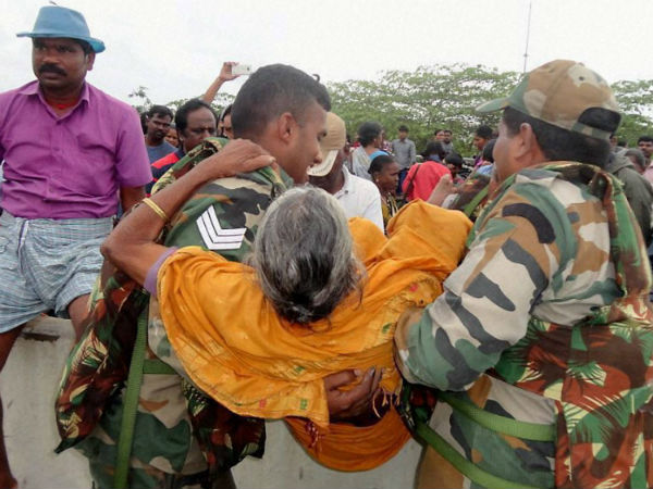 Army doing well job in Chennai