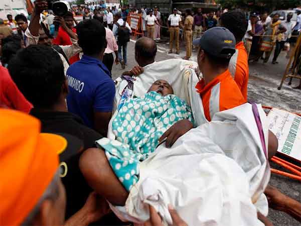 Chennai flood: 5 dead Nandampakkam house