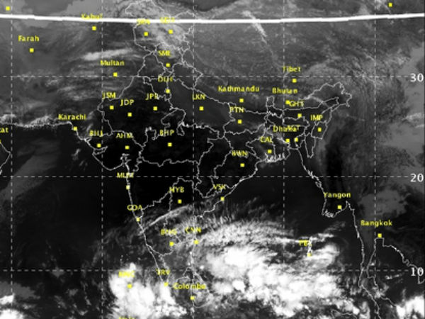 Met dept forecasts moderate rains in Tamil Nadu