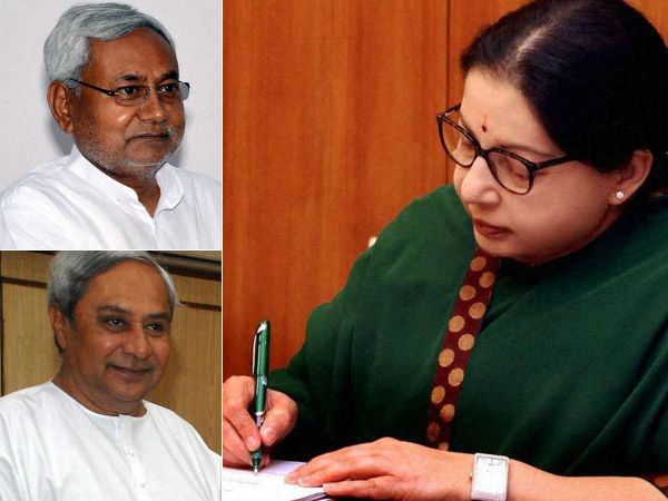 பீகார், ஒடிஷா முதல்வர்களுக்கு நன்றி