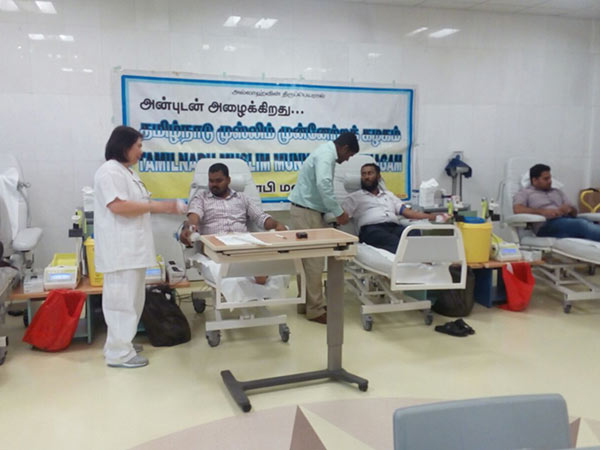 Blood donation camp held in Abu dhabi Blood donation camp held in Abu dhabi