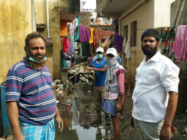 வெள்ளம் வடியாத பகுதிகள்