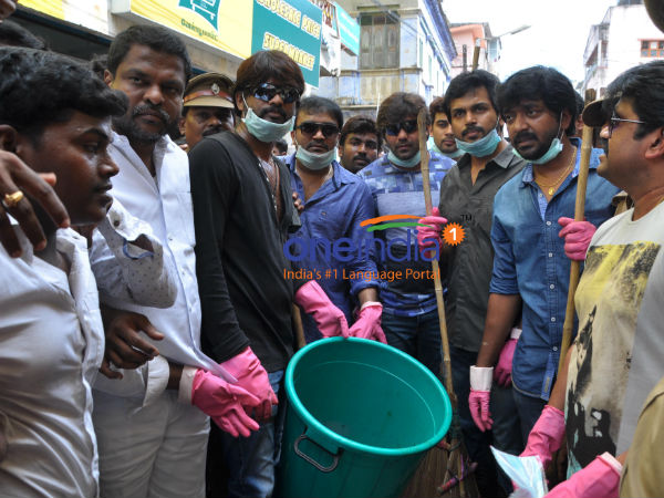 சுத்தம் செய்யும் பணி