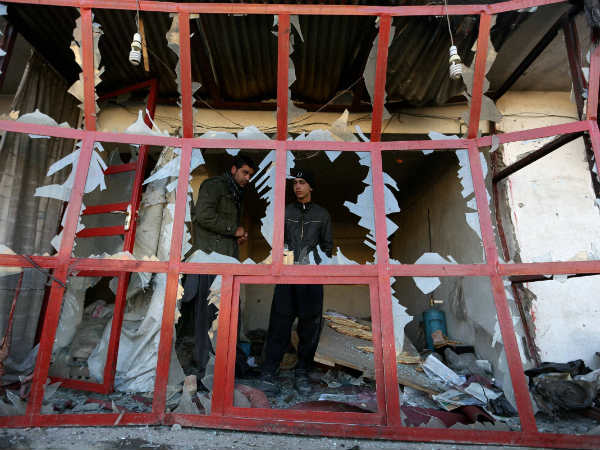 Suicide bomber near Kabul airport