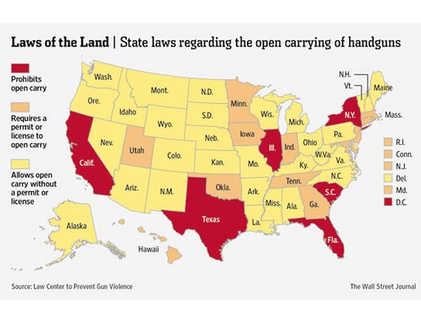 Texas becomes gun friendly state in US