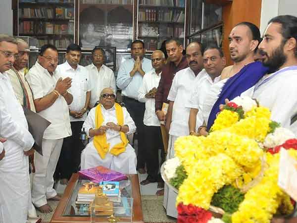 கருணாநிதியுடன் சந்திப்பு