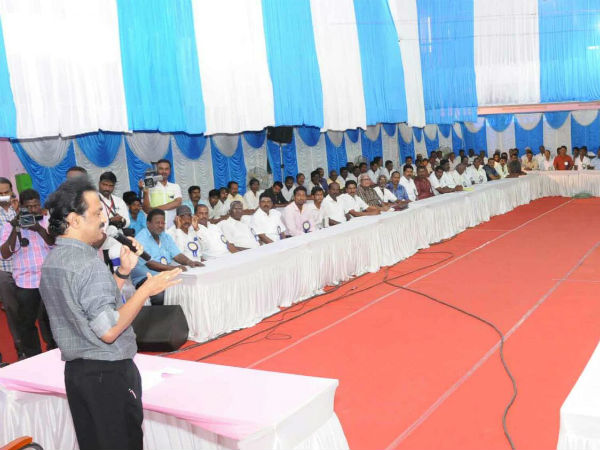 MK Stalin's ''Namakku Naame'' in different avatar in Chennai to avoid traffic jams