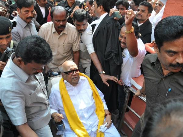 Karunanidhi to appear in Chennai court today