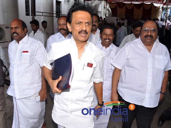 DMK, other opposition parties walk out of Tamil Nadu assembly DMK, other opposition parties walk out of Tamil Nadu assembly