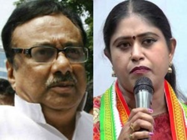 MLA S Vijayadharani meet press MLA S Vijayadharani meet press