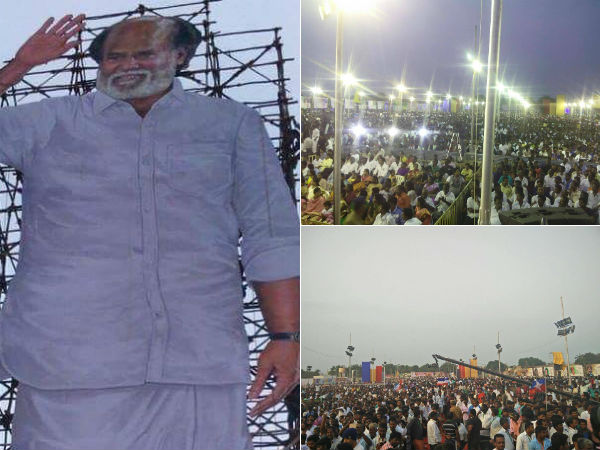 Police objects Rajini fans 'politics' Police objects Rajini fans 'politics'