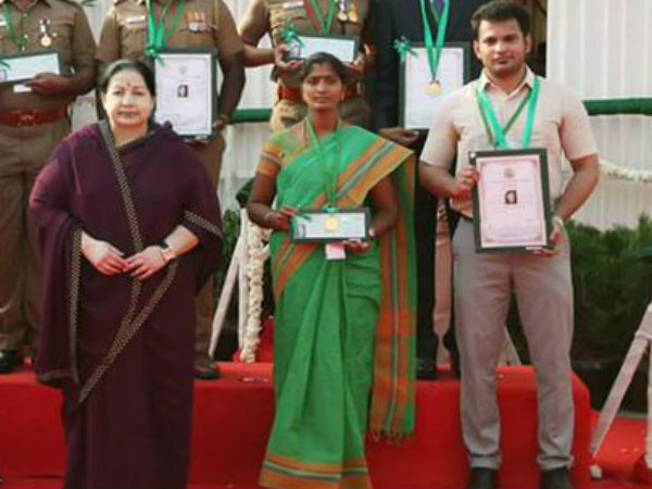 Republic day: 3 police officials received Gandhi Adigal Police Medal Republic day: 3 police officials received Gandhi Adigal Police Medal