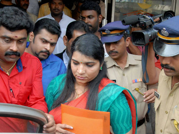 சரிதாவின் வாக்குமூலம்...