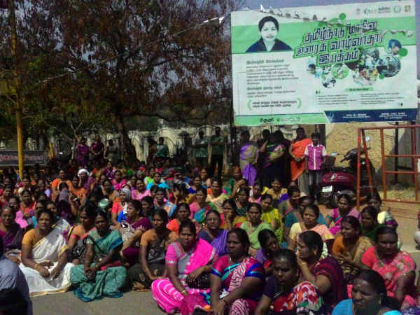 கிருஷ்ணகிரியில் போராட்டம்