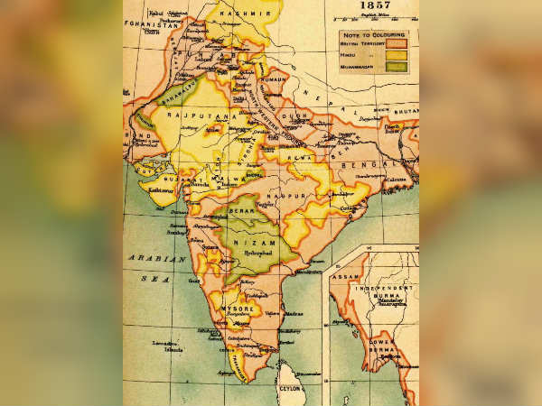 படிப்படியாக அடிமைப்பட்ட இந்தியா