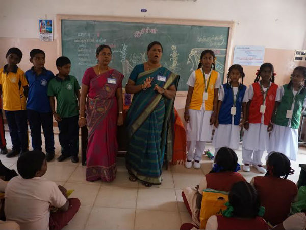  Parents teachers meeting of Karaikudi school