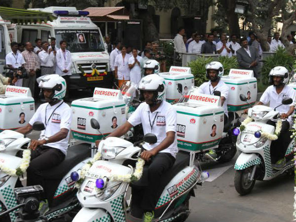 108 பைக் ஆம்புலன்ஸ்