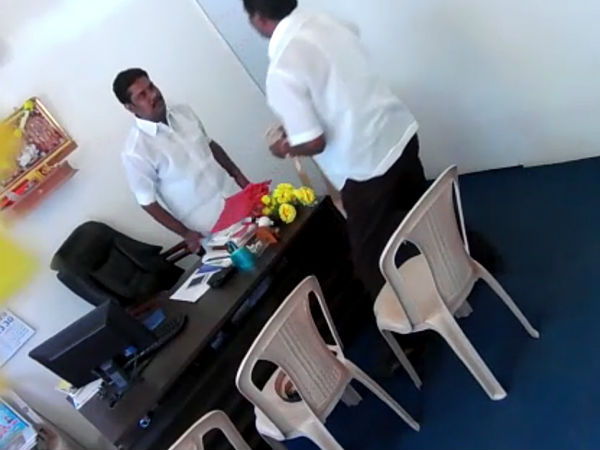 CCTV Image on graft case creates flutter in Devakottai