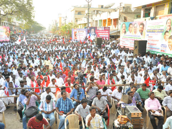 சிவகங்கையில் பொதுக்கூட்டம்