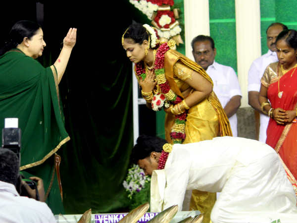 jayalalitha's shorts story in marriage function