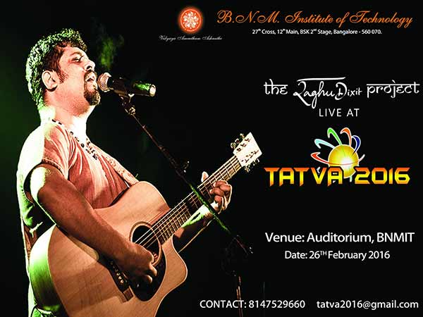 Raghu Dixit is performing in Bangalore: Don't miss it
