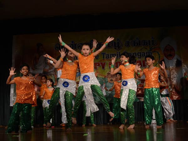 Actress Kasturi attends Nashville Pongal festival