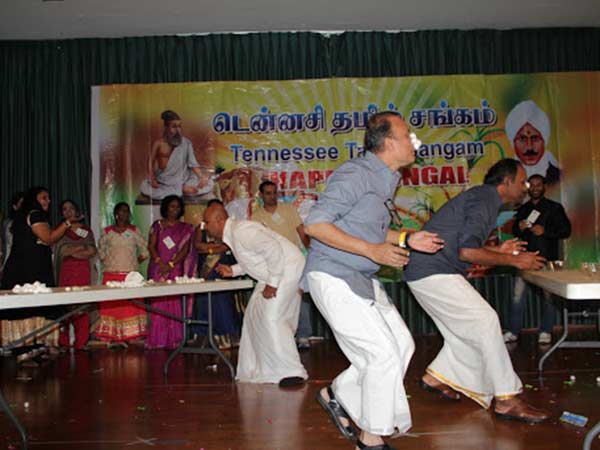 Actress Kasturi attends Nashville Pongal festival