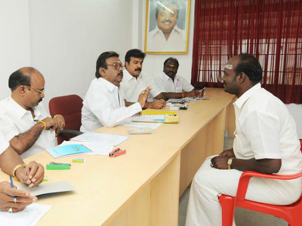 கேள்வி கேட்ட விஜயகாந்த