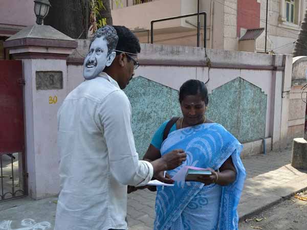 Sagayam supporters campaign for free poll