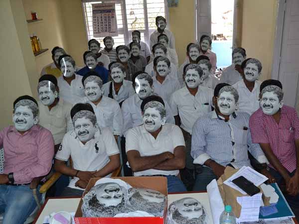 Sagayam supporters campaign for free poll