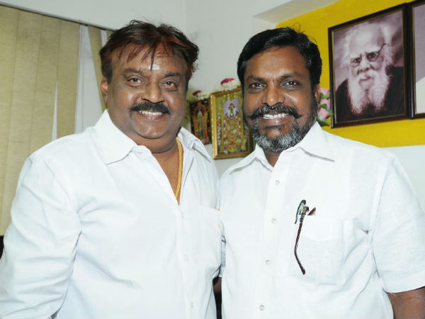 விஜயகாந்த், திருமா கசப்பு