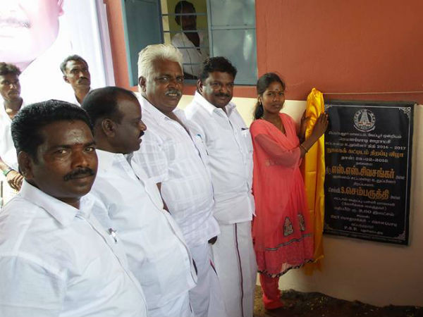 School girl gets Library from MLA fund School girl gets Library from MLA fund