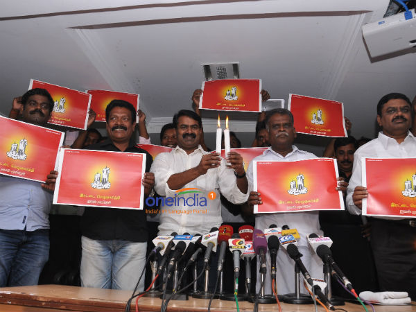 Naam Tamilar will condest in double candle symbol for the up coming election