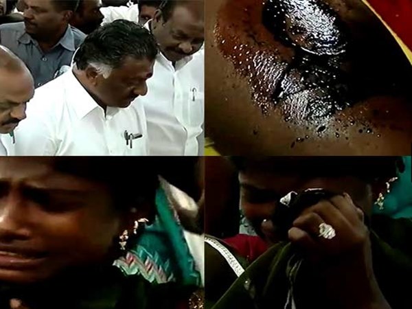 பச்சை குத்தி பதற வைத்து