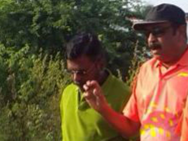 கலர் மாறியது